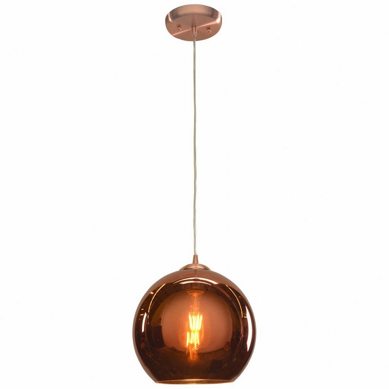 Access Lighting Glow 1 - Light Pendant in  Brushed Copper, 1 of 2