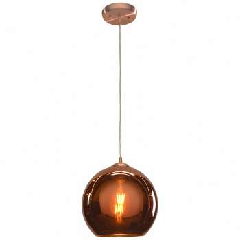 Access Lighting Glow 1 - Light Pendant in  Brushed Copper