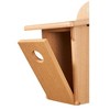 Birds Choice 13" Teak Brown Bluebird House Spruce Creek Collection Recycled Plastic Bird House - 3 of 4