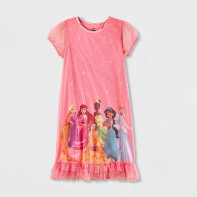 Image of Girls' Disney Princess NightGown - Pink XS