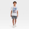 Boys' Jimi Hendrix Short Sleeve Graphic T-Shirt - White - 4 of 4