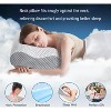 LISM Ergonomic Cervical Neck Pillow,Memory Foam Bed Pillow for Side Back Stomach Sleepers - 3 of 4