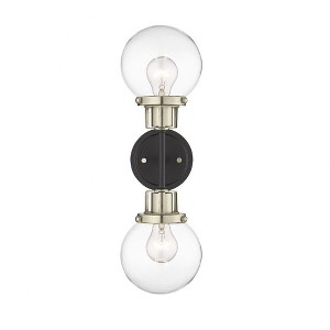 Millennium Lighting Mellrosa 2 - Light Wall Light in  Matte Black/Modern Gold - 1 of 1