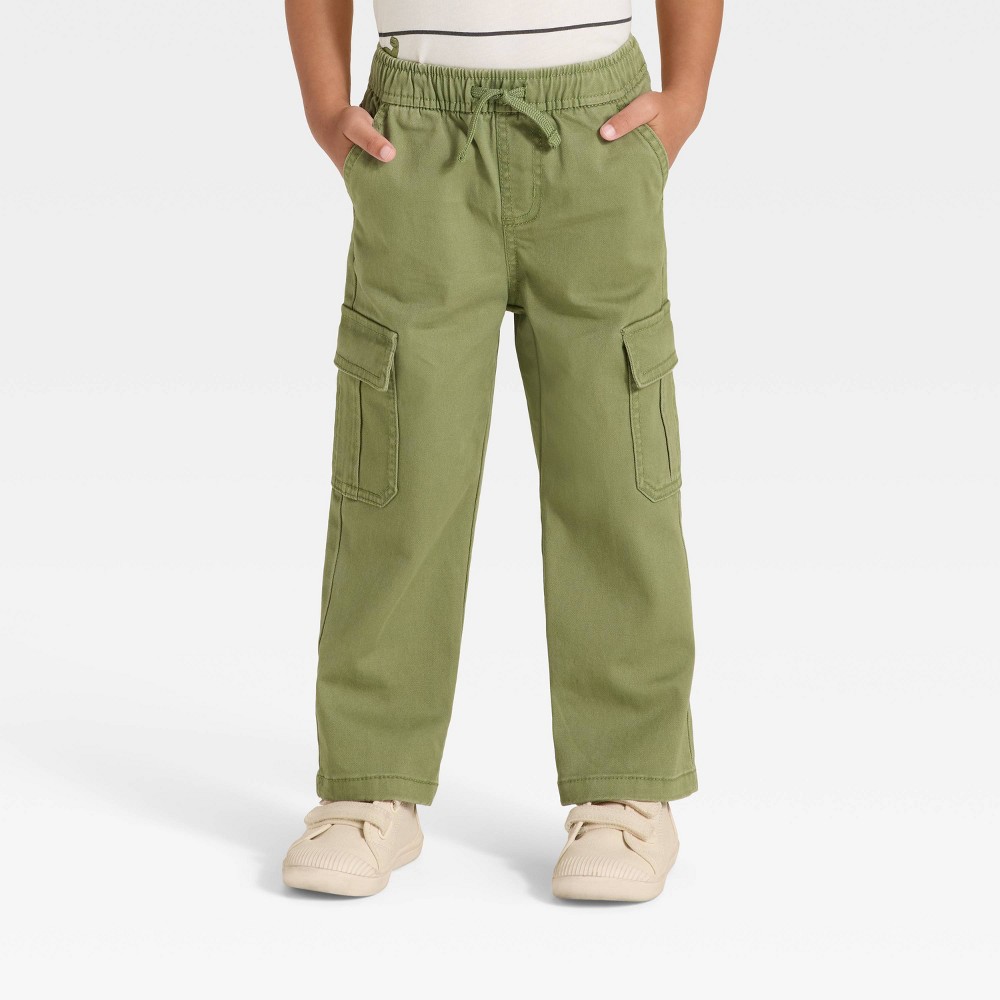 Toddler Boys' Cargo Pants - Cat & Jack™ Green 2T