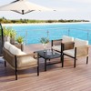 Multi-person Outdoor Sofa Combination with A Table, Suitable for Garden, Backyard and Balconies - 2 of 4