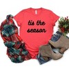 Simply Sage Market Women's Tis The Season Bold Cursive Short Sleeve Graphic Tee - 3 of 4