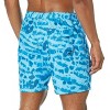 NEFF Men's Daily Slauson Hot Tub Board Shorts for Swimming (Blue, XXL) - 3 of 4