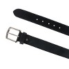 CTM Men's Leather Money Belt with Interior Zipper - 2 of 4