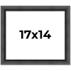 PosterPalooza | Refined Black Picture Frame - UV Acrylic, Backing Board, Hanging Hardware Included - 2 of 4