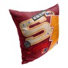 Warner Bros. DC Comics Shazam Shazam Stickers Throw Pillow 18x18 Inches - 2 of 2