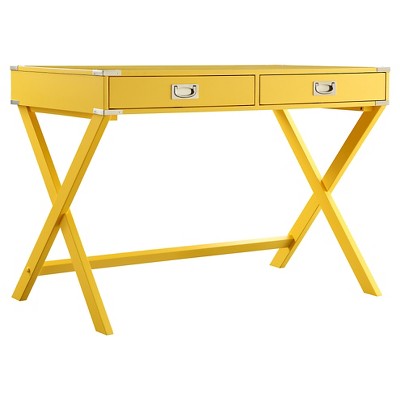 Kenton Wood Writing Desk with Drawers - Inspire Q