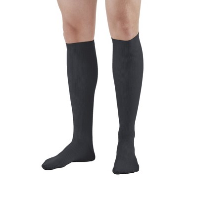 Miracle Socks Anti-Fatigue Compression Socks, Unisex Black, Black