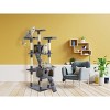 Go Pet Club 72" Cat Tree Furniture with Sisal Scratching Posts F2080 - 2 of 2