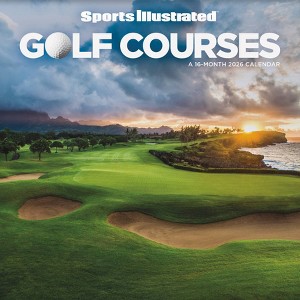Trends International 2026 Sports Illustrated Golf Courses 12"x12" Wall Calendar - 1 of 4