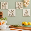 Bright Creations 36 Pack 5x5 Wooden Squares for Crafts, Unfinished Wood Tiles for DIY Cutouts - 3 of 4