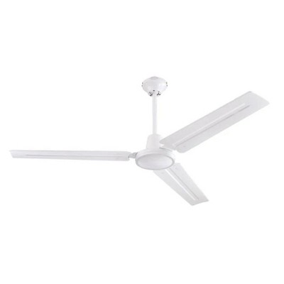Westinghouse Jax 56-Inch Durable Efficient Industrial Wall Control Ceiling Fan for Workshops, Lofts, and High-Ceiling Great Rooms, White