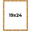 PosterPalooza | 19x24 Bamboo Picture Frame, UV Acrylic, 4 Finishes - Brown, Black, Gold, and Natural - 2 of 4