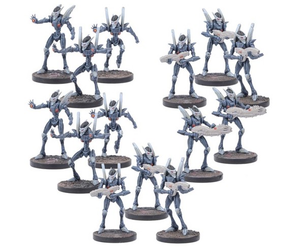 Asterian Cypher Troops Miniatures Box Set