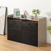 Bella Depot 6 Drawer Makeup Cabinet for Living Room, Bedroom, Hallway - 2 of 4