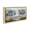 Stupell Industries Modern Tree Grove Floating Frame Canvas Art, Gold, 31" x 14" - 2 of 4