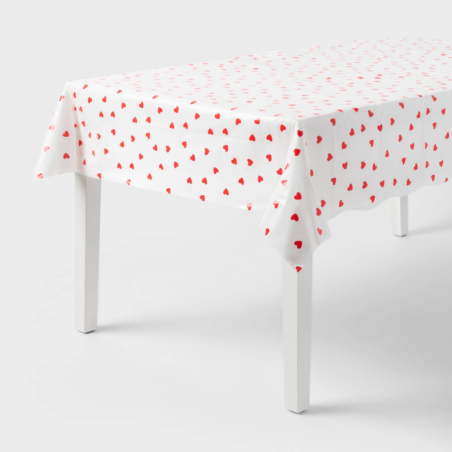 Valentine's Day Heart Print Table Cover - Spritz™