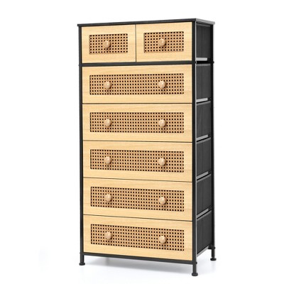 Pellebant Vertical Storage Dresser 7-drawer Chest Closet Organizer Unit for Bedroom
