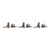 Royal Lounging Frog Figurine (Set of 6) - 3 of 4