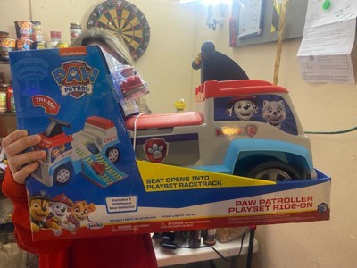 Paw patrol ride on target hotsell