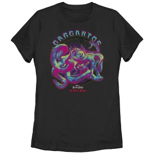 Women's Marvel Doctor Strange in the Multiverse of Madness Neon Gargantos T-Shirt - 1 of 4