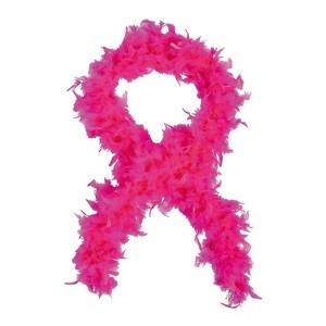 Morris Costumes Adult General Sizing Hot Pink Feather Boa Halloween Costume Wearable Accessories - Pink One Size Fits Most - 1 of 1