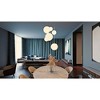 AFX Loretto 6 - Light Pendant in  Satin Brass - 4 of 4