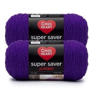 Red Heart Super Saver Yarn 12 Pack-Amethyst - 1 of 3