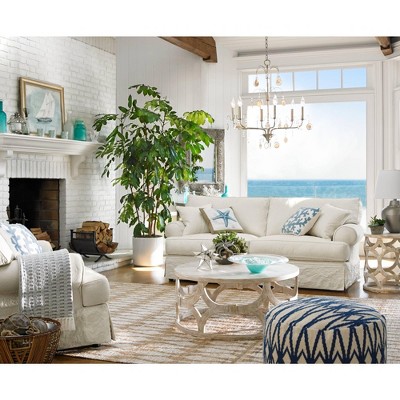 Olympus Gold Crystal Elegance 6-Light Dimmable Chandelier