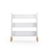 Muse Kids' Bookshelf White - dadada baby: Baby Bookcase, 3 Shelves, MDF Frame, Kids Room Storage, 38.19" H, 40.55" W - 3 of 4
