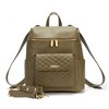 Luli Bebe Monaco Diaper Bag Backpack, Made from Luxury Materials with Stylish Exterior, Spacious Interior for all Baby Products - 3 of 4