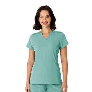 Wink Nova Women's Flex-n-Reach Shoulder Panel V-Neck Scrub Top - 1 of 4