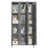 SUXXAN 12 Door Metal Lockers with 12 Hooks for Employees, School, Office, Gym, Home Assembly Required - 4 of 4