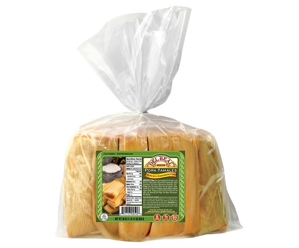 Del Real Foods Pork Tamales - 30oz