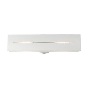 Livex Lighting Soma 2 - Light Vanity in  Textured White - 1 of 1