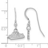 Black Bow Jewelry Sterling Silver Maine Black Bears NCAA Dangle Earrings - 2 of 3