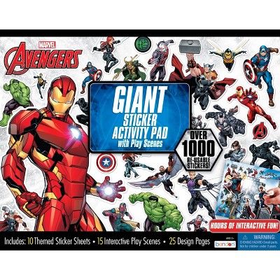 Marvel Avengers Giant Sticker Activity Pad