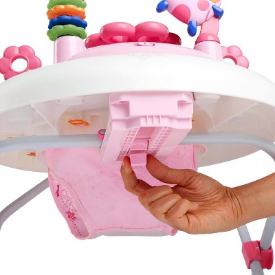 Bright Starts Pretty in Pink Walk-A-Bout Baby Walker - JuneBerry Delight