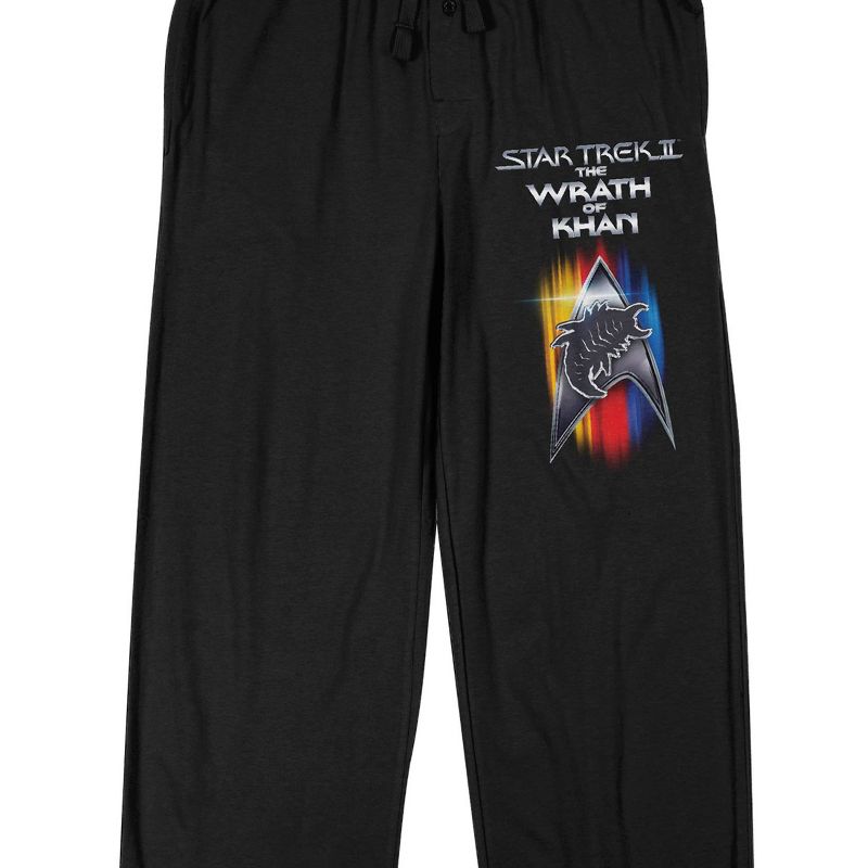 Star Trek II The Wrath Of Khan Logo Men's Black Sleep Pajama Pants
Star Trek II The Wrath Of Khan Logo Men's Black Sleep Pajama Pants, 2 of 4