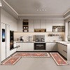 Boho Kitchen Rugs Set of 3 Washable Throw Rugs with TPR Backing Non Slip Floor Mats Farmhouse Carpet for Kitchen, Laundry Room, Hallway - 3 of 4