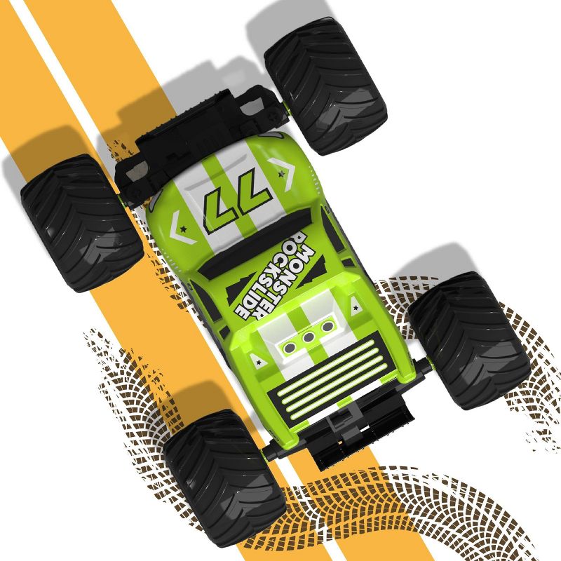 Sharper Image Toy RC Monster Rockslide, 2.4 Ghz Off-Road Monster Truck, 4 of 9