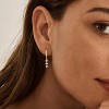 Dangle Earrings for Women 14K Gold Plated Dangly Dangling Earrings Dainty Trendy Drop Hypoallergenic Square - 4 of 4