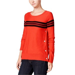 maison Jules Womens Striped Knit Sweater - 1 of 1