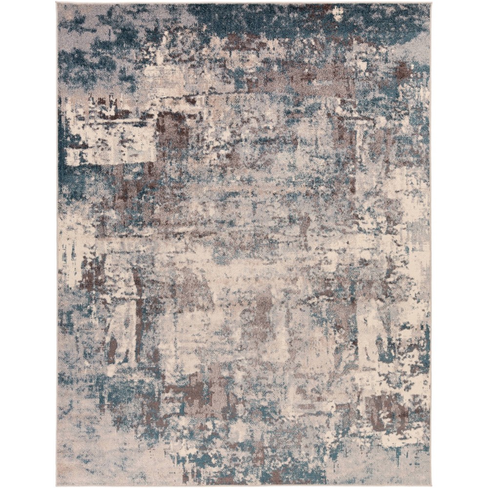 Photos - Area Rug 7'10"x10'3" Strata Modern Rugs Blue/Taupe - Artistic Weavers