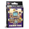 MasterPieces Officially Licensed NFL Minnesota Vikings Fan Deck Playing Cards - 54 Card Deck - 2 of 4