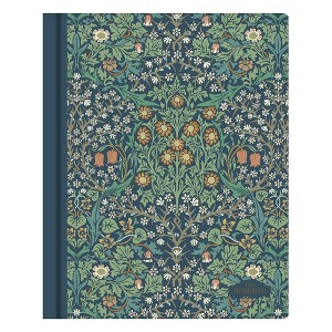 Morris & Co. 8"x10" by Blue Sky 2026  Weekly/Monthly Bookbound Planner Hardcover Blackthorn Floral - 1 of 4